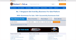Desktop Screenshot of businessforsale.sg