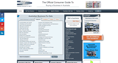 Desktop Screenshot of businessforsale.com.au
